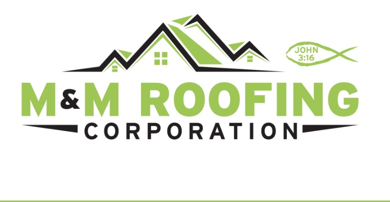 M & M Roofing Corporation Logo