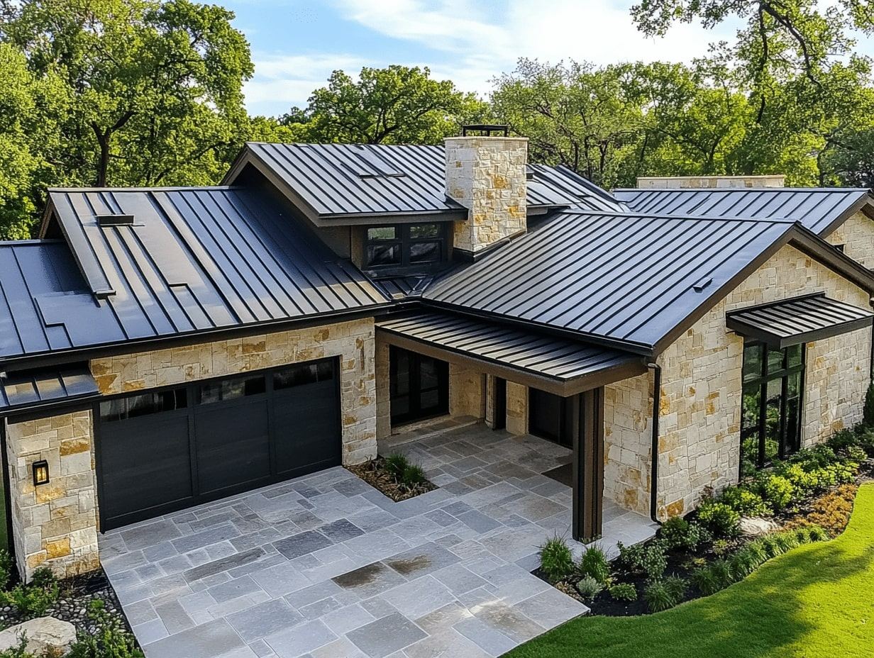 Durable metal roofing system completed on a residential property in Freehold, New Jersey
